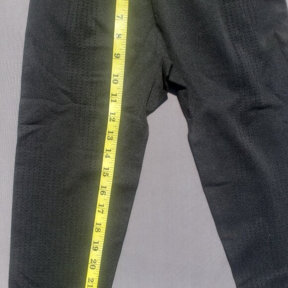 NWT Higorun Seamless Workout Leggings Gym Yoga Pants Black - Picture 9 of 12